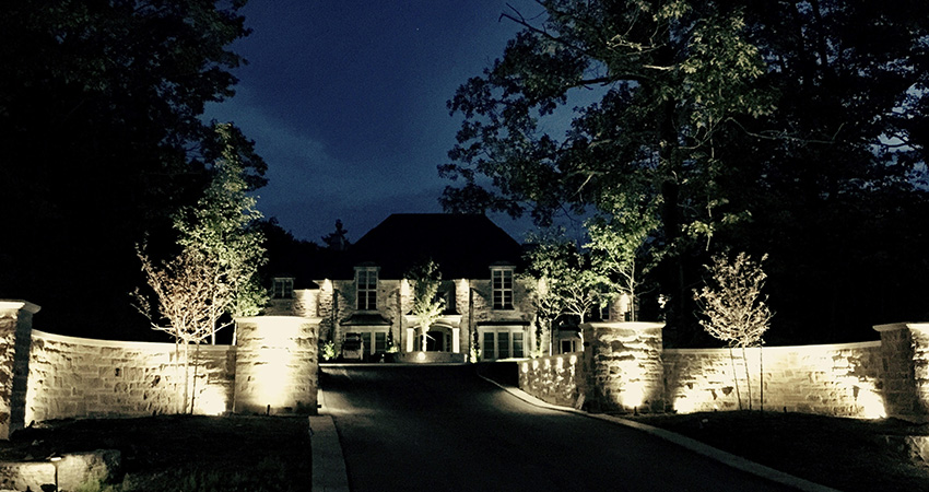 landscape lighting burlington